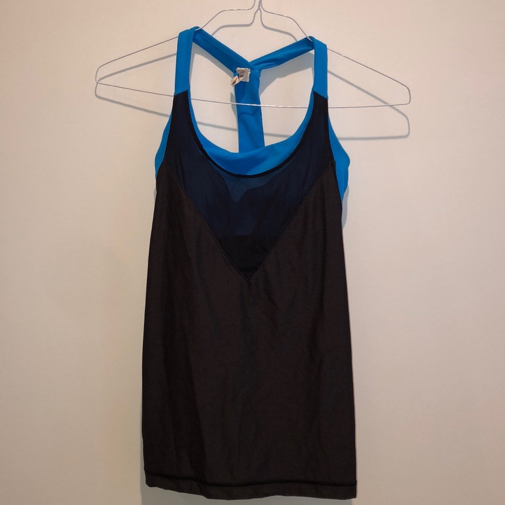 Workout Top with Built-in Bra